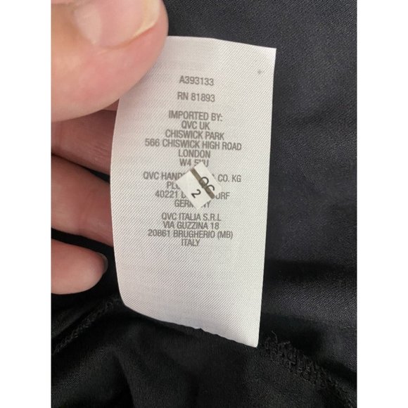 Anybody Womens t-shirt blouse top Cotton Modal Spandex blend Black Size Medium - Picture 6 of 10